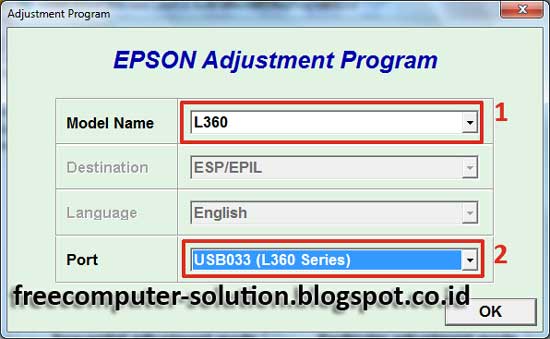 epson adjustment program reset l360